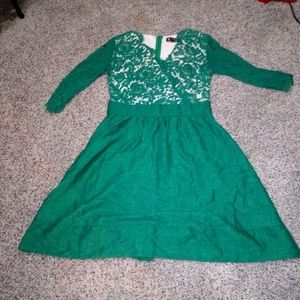 Green dress